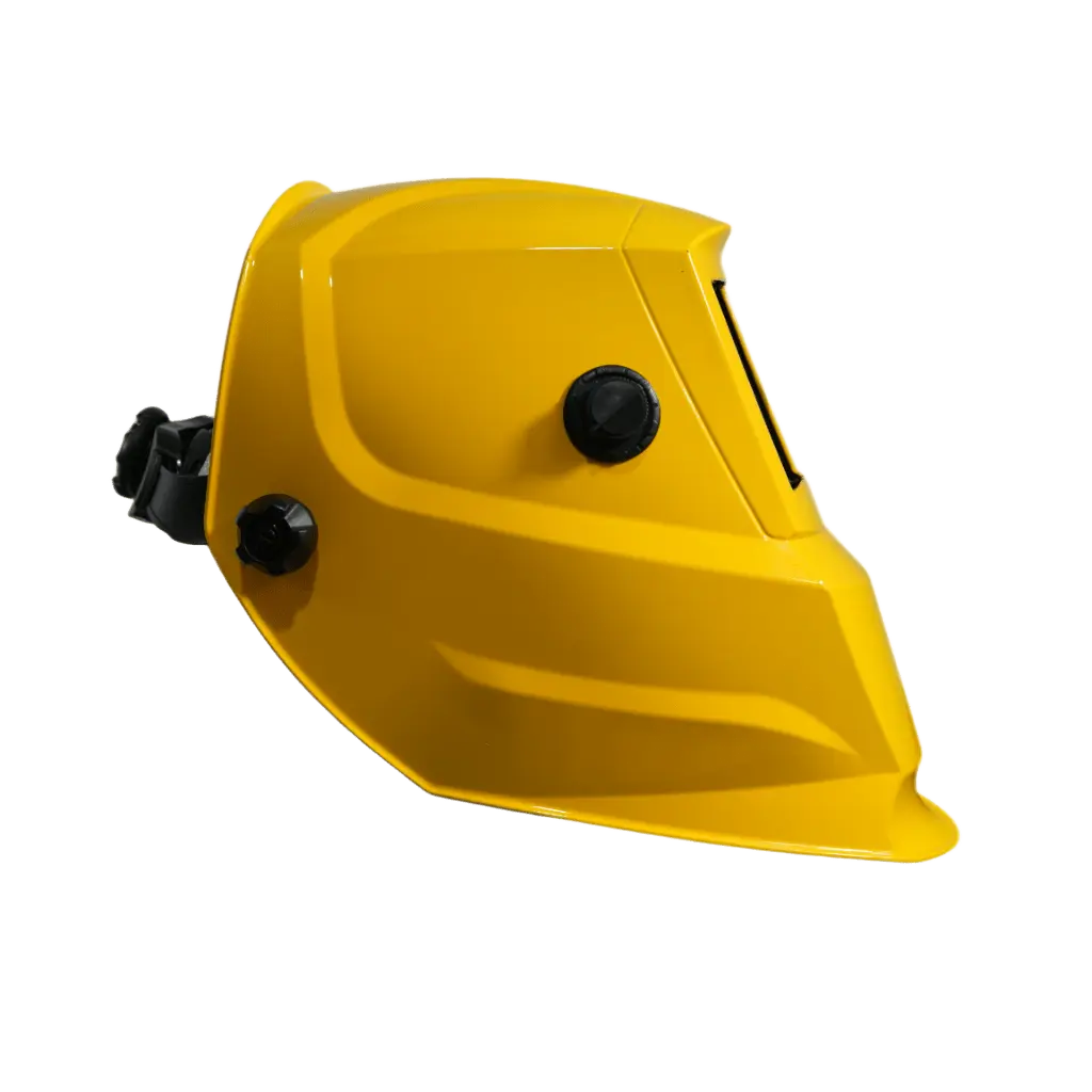 Careta de Soldar Automática SPARTAN Hawk 403 Yellow Visión Full Color DIN 9–13