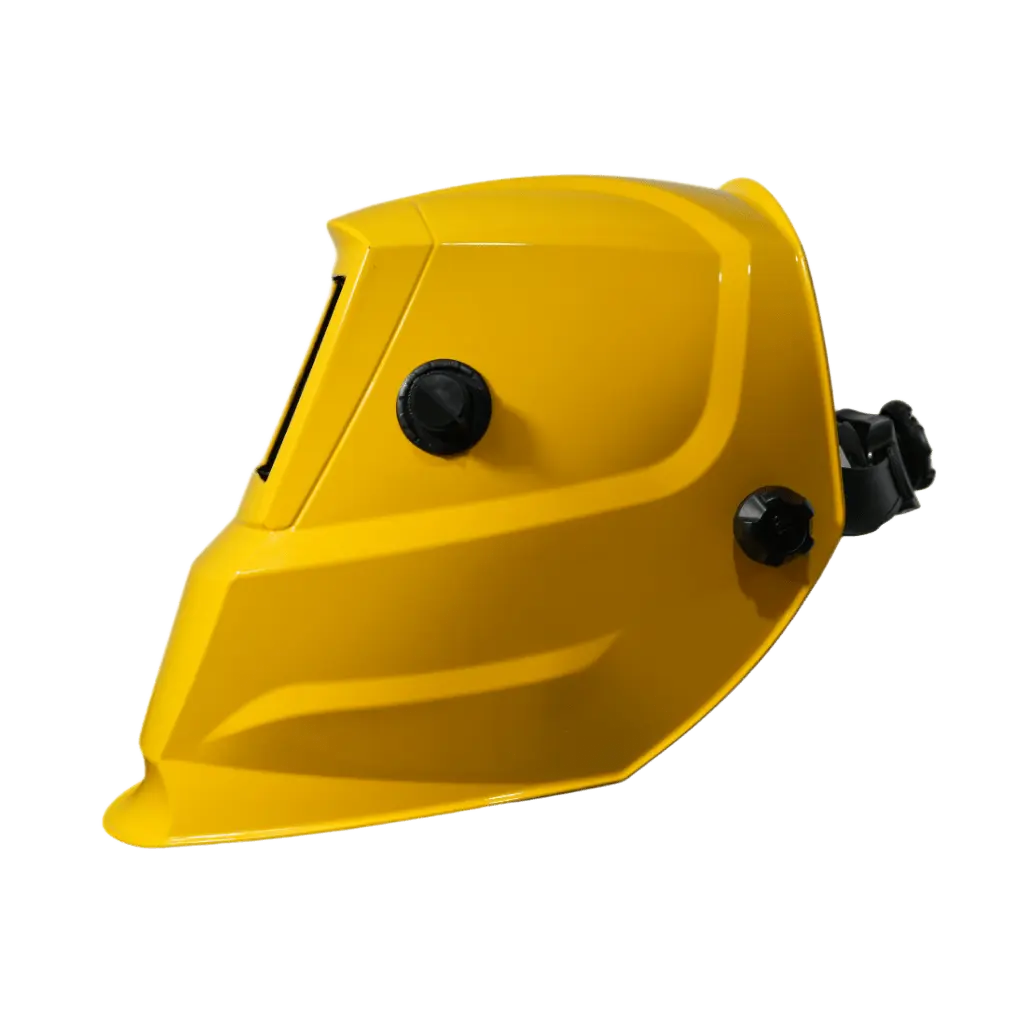 Careta de Soldar Automática SPARTAN Hawk 403 Yellow Visión Full Color DIN 9–13